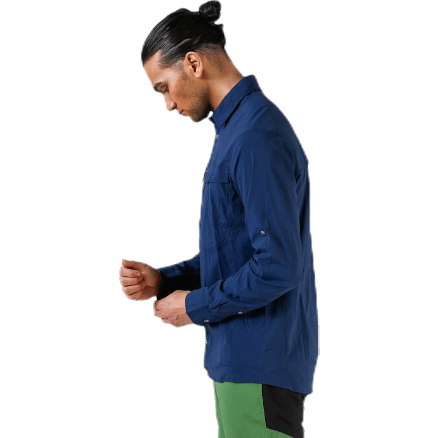 Salo LS Shirt Blue - Bild 3