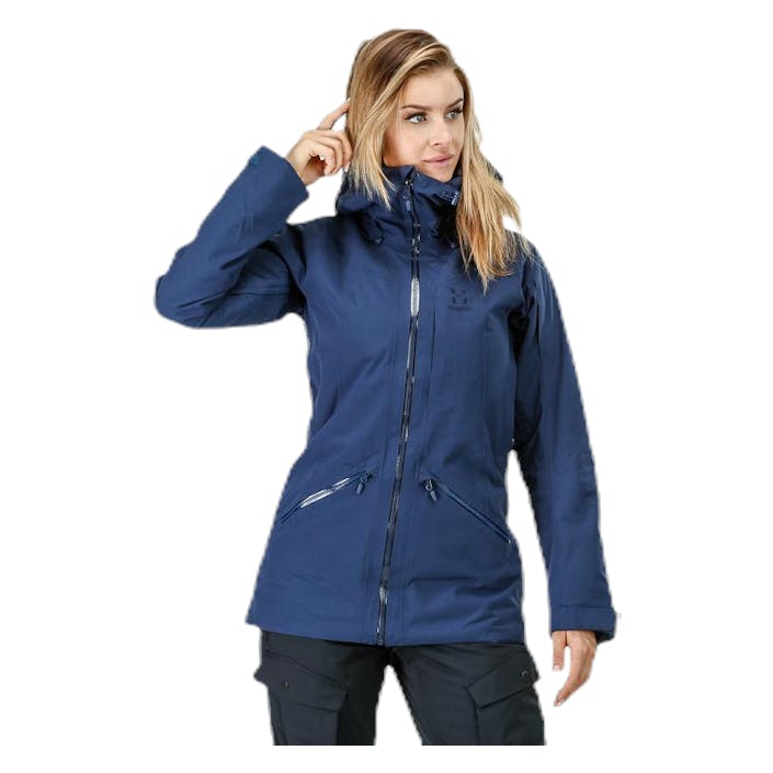 Niva Insulated Parka Blue, Female, Vêtements, vestes, Sport d'hiver, Bleu, S