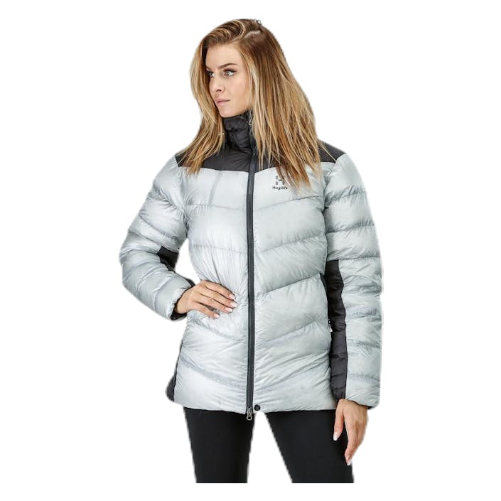 Magi Down Hood Grey, Female, Apparels, jackets, Grey, XS