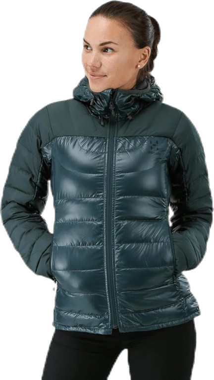 Bivvy Down Hood Green, Female, Apparels, jackets, Green, S
