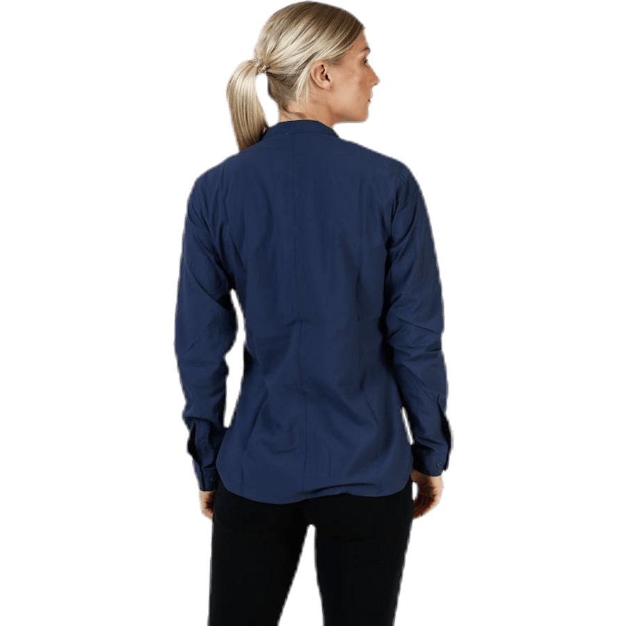 Vajan LS Shirt Blue - Bild 3