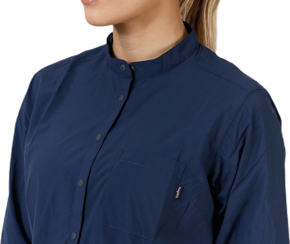 Vajan LS Shirt Blue - Bild 4