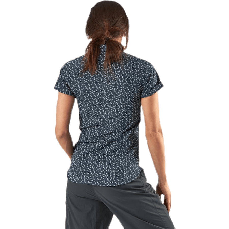 Idun SS Shirt Blue/Patterned - Bild 3