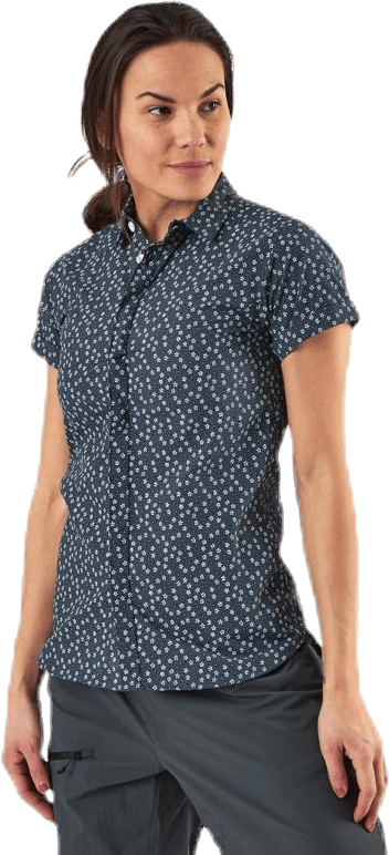 Idun SS Shirt Blue/Patterned - Bild 4