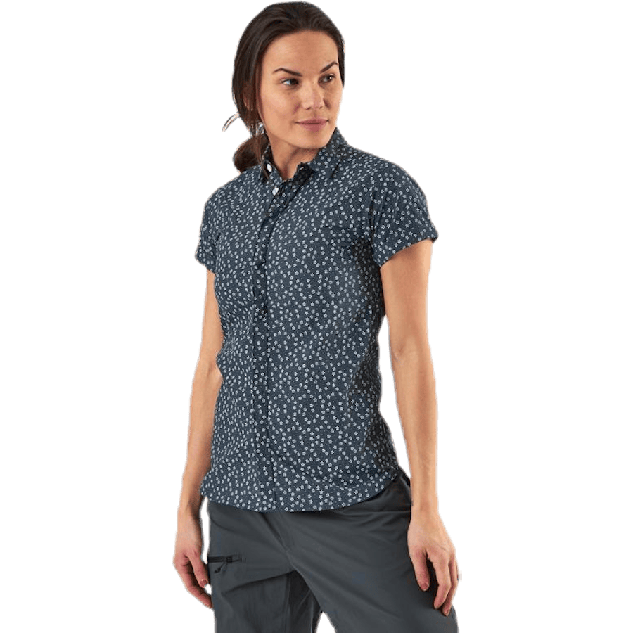 Idun SS Shirt Blue/Patterned - Bild 4