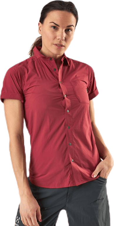 Idun Lite SS Shirt Red