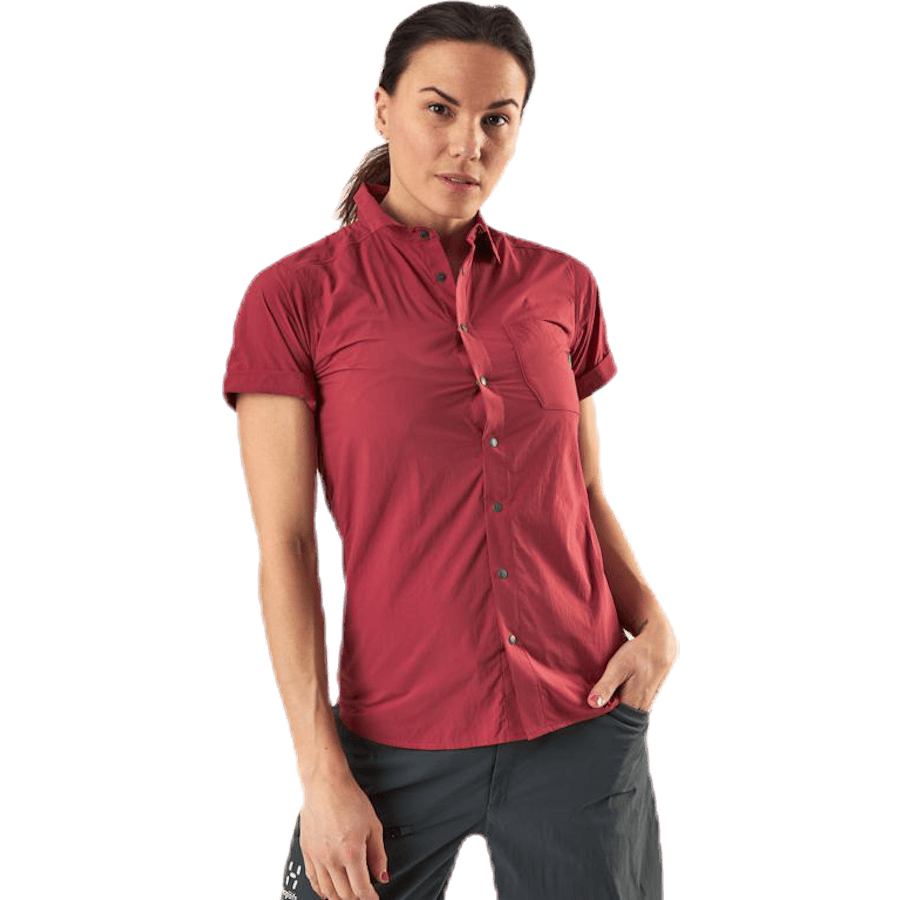 Idun Lite SS Shirt Red