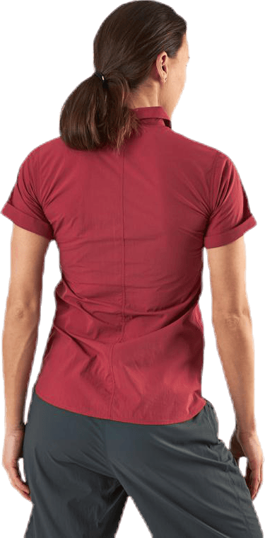 Idun Lite SS Shirt Red - Bild 3