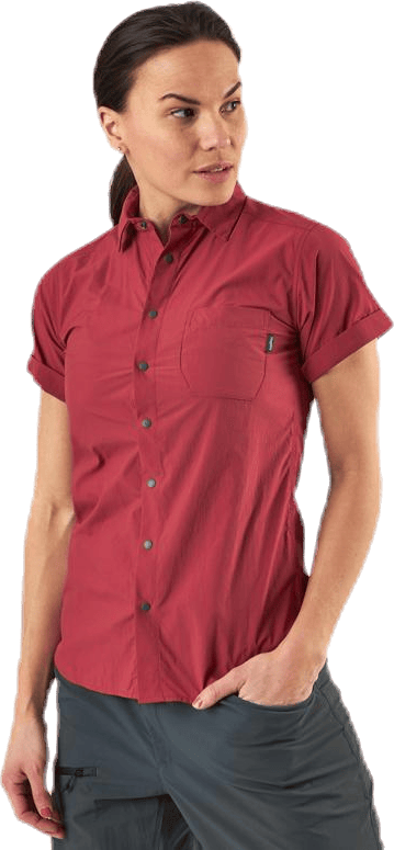 Idun Lite SS Shirt Red - Bild 5