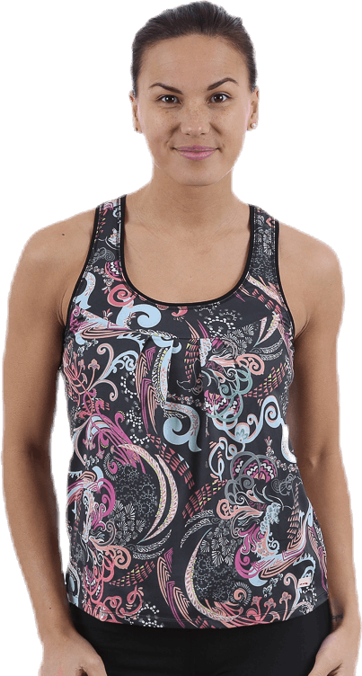 Sweat It Tank Top Black, Female, Klær, Tops, Trening, Svart, M