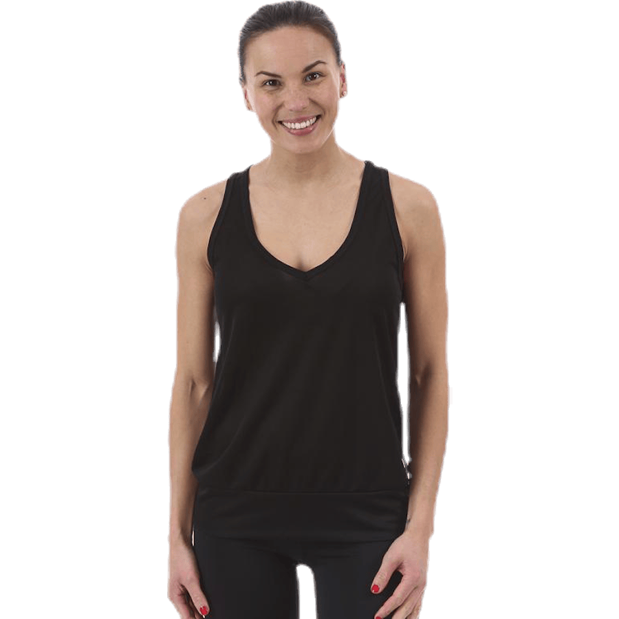 Actilove Solid Tank Top Black