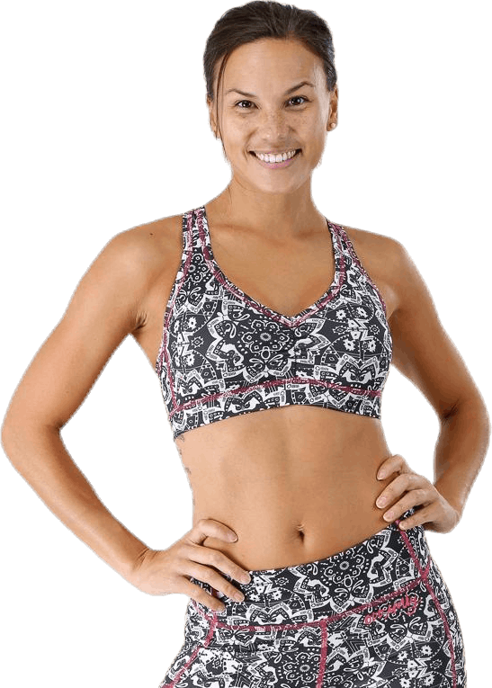Sprinter Sport Bra Black, Female, Klær, Sports-BH, Trening, Svart, XS