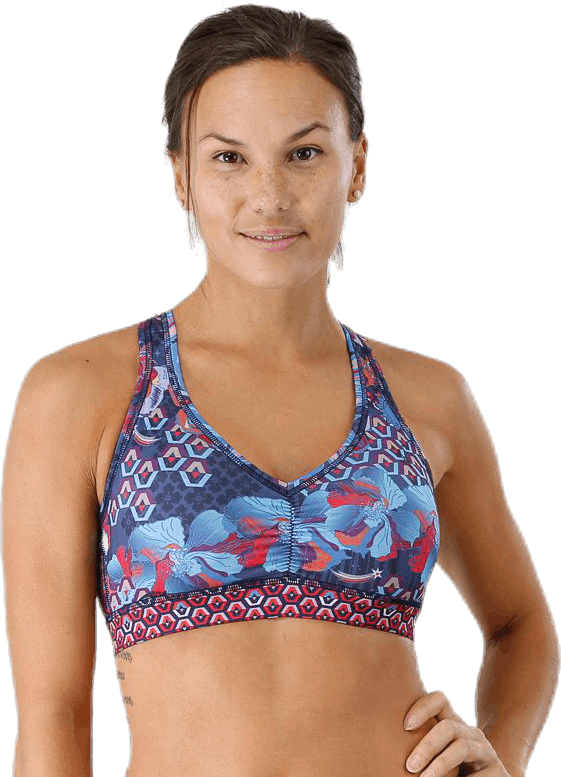 Sprinter Sport Bra Blue, Female, Klær, Sports-BH, Trening, Blå, L