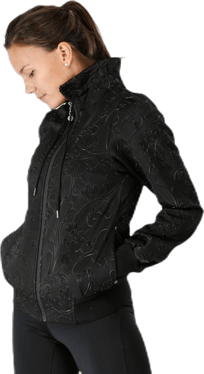 Asphalt Flower Jacket Black - Bild 3