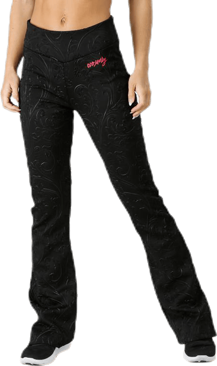 Asphalt Flower Pant Black