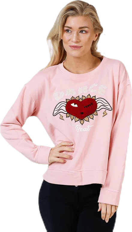 Fun And Fair Sweater Pink, Female, Klær, Skjorter, Rosa, L