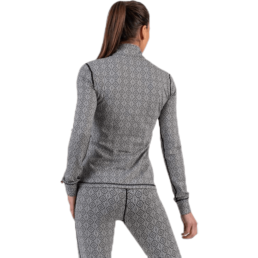 Spin To Win Mid Layer Top White/Black - Bild 3