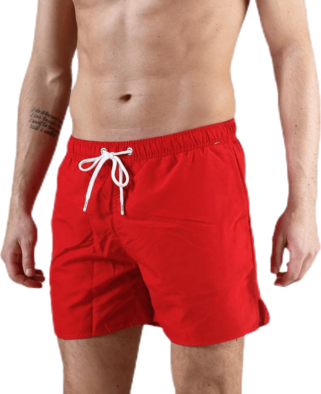 Breeze Long Swim Shorts Red - Bild 4
