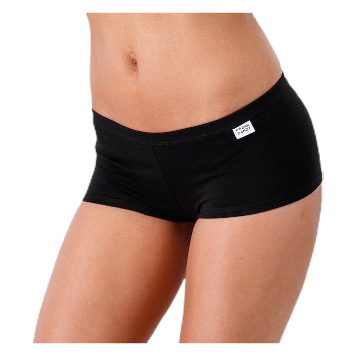Bamboo Legend Boxer Black, Female, Apparels, Underwear, Black, XL