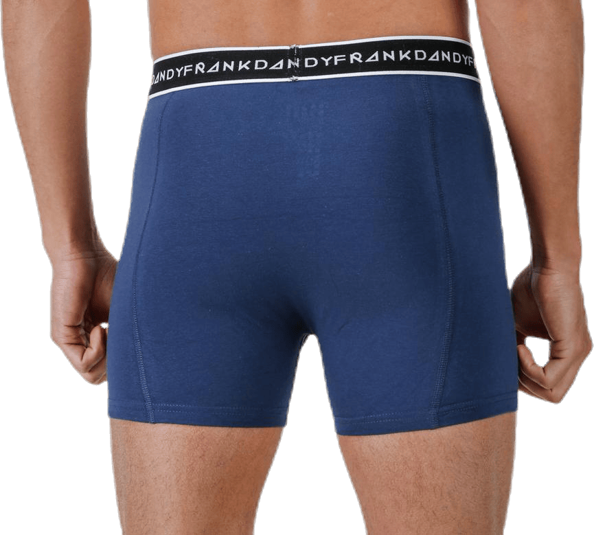 Organic Cotton Boxer 5-Pack Blue/Black/Grey - Bild 6