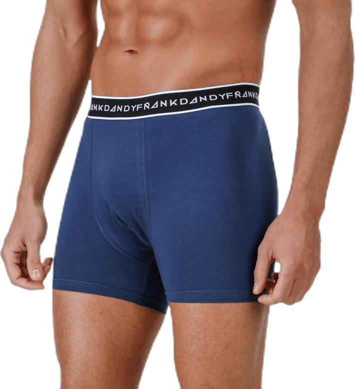 Organic Cotton Boxer 5-Pack Blue/Black/Grey - Bild 7