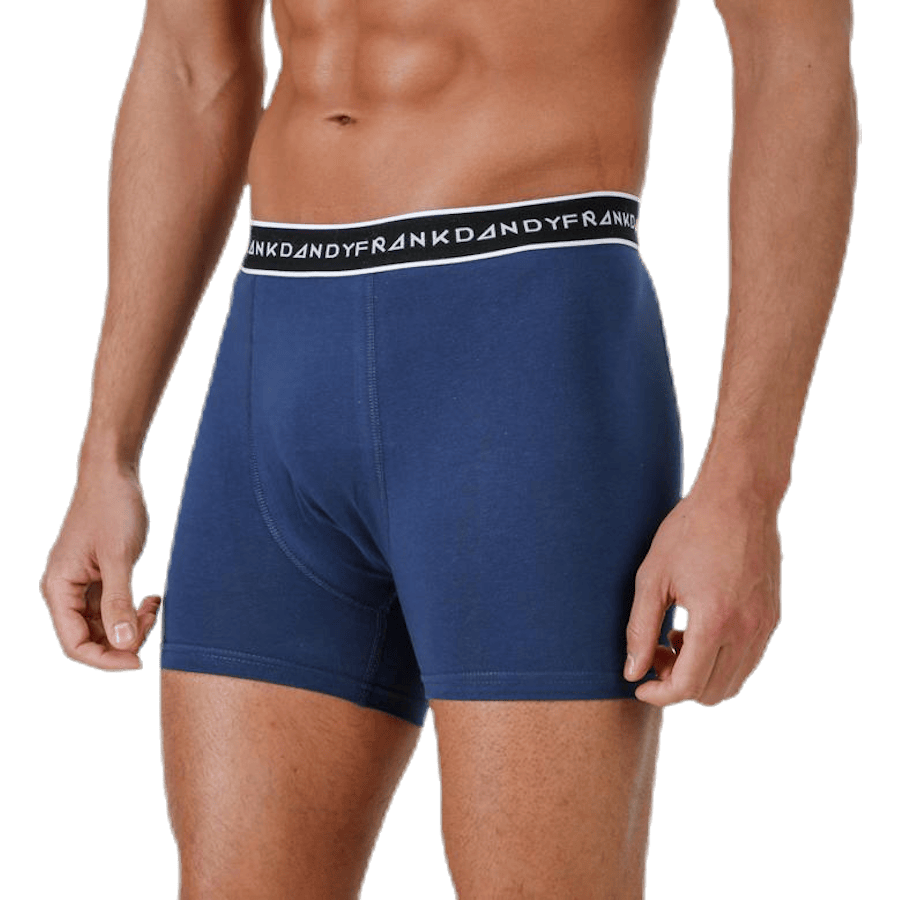 Organic Cotton Boxer 5-Pack Blue/Black/Grey - Bild 7