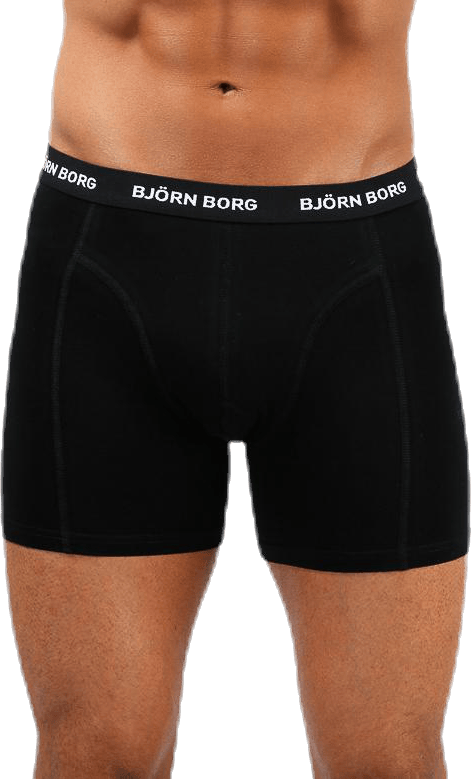 Solid Shorts 5-Pack Black - Bild 3