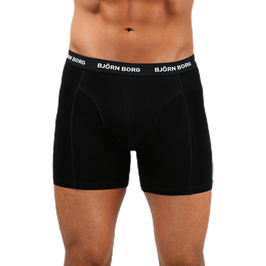Solid Shorts 5-Pack Black - Bild 3
