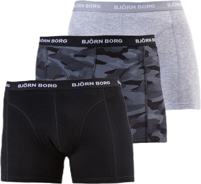 Shadeline Shorts 3-Pack Black, Male, Apparels, Underwear, Black, L