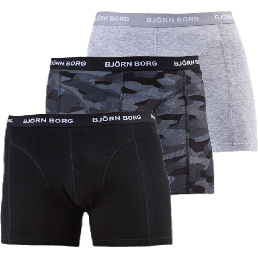 Shadeline Shorts 3-Pack Black