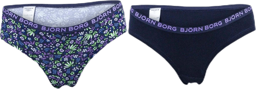 Hipster Tiny Flower Junior 2-Pack Grey, Unisex, Apparels, Underwear, Grey, 110/116