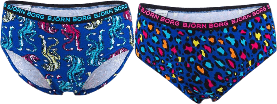 Hipster Energy Leo Mini och Tiger Junior 2-Pack Patterned, Unisex, Apparels, Underwear, Patterned, 158/164