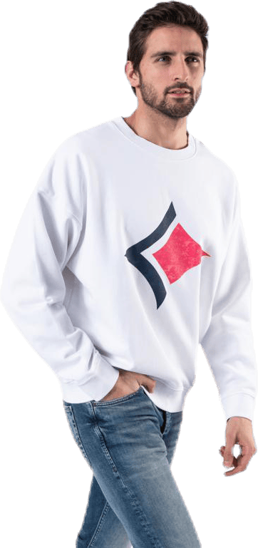 Archive Classic Crew White, Male, Apparels, Shirts, White, M
