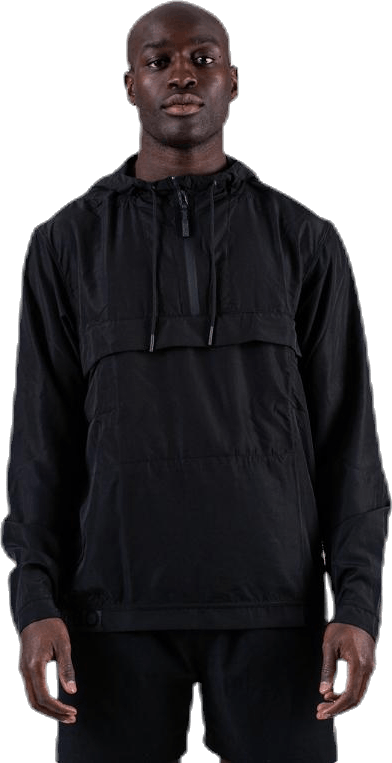 Apollo Anorak Black, Male, Apparels, jackets, Workout, Black, XL