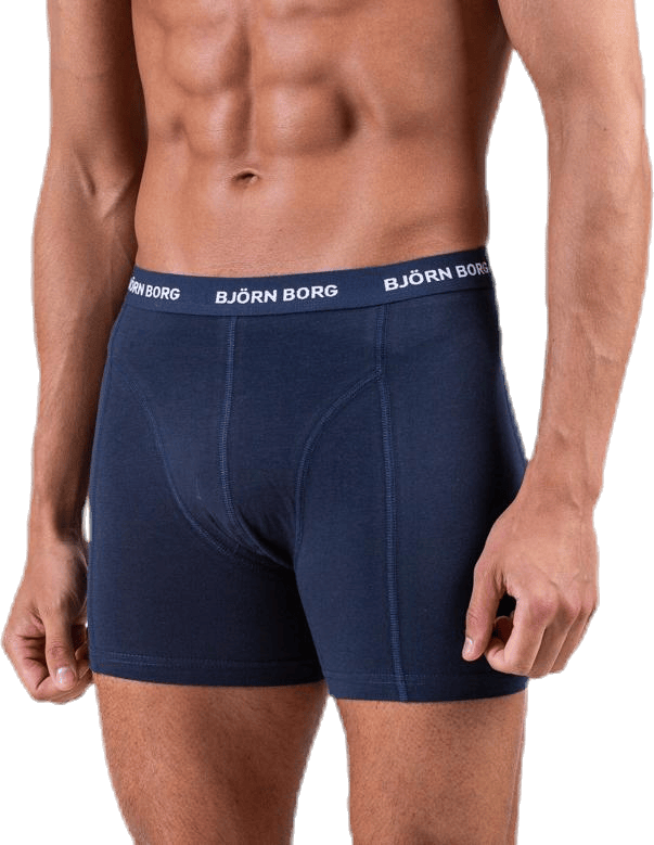 Solid Shorts 5-Pack Blue/Patterned - Bild 4