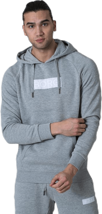Borg Sport Hood Grey, Male, Apparels, Shirts, Grey, XL