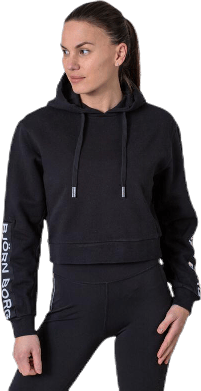 B Sport Cropped Hood Black