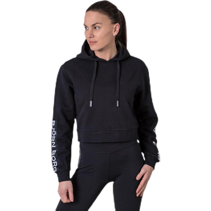 B Sport Cropped Hood Black