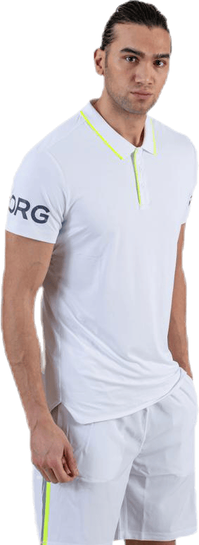 Tennis Polo White