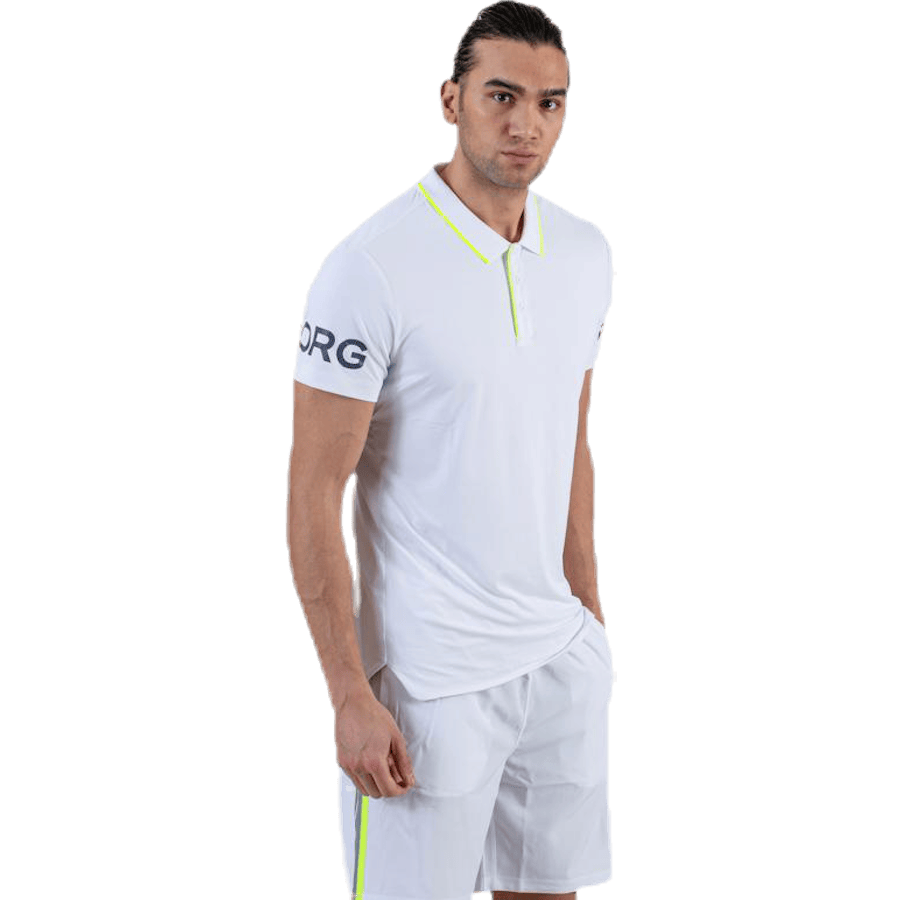 Tennis Polo White