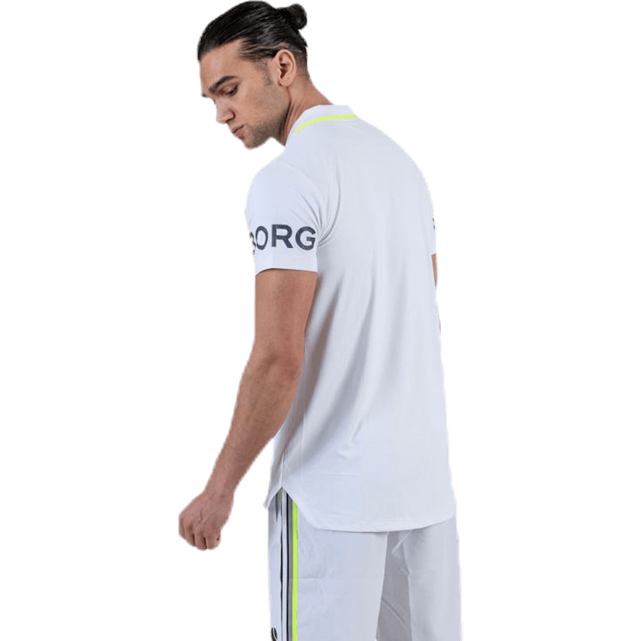 Tennis Polo White - Bild 4