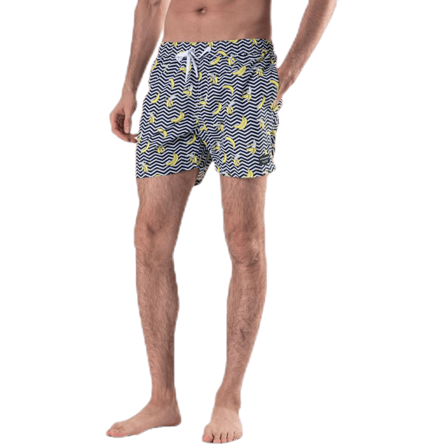 Sylvester Loose Shorts Black/Yellow - Bild 2