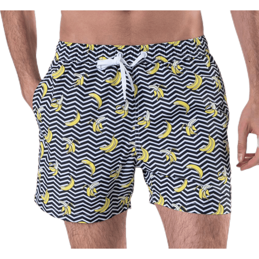 Sylvester Loose Shorts Black/Yellow - Bild 4