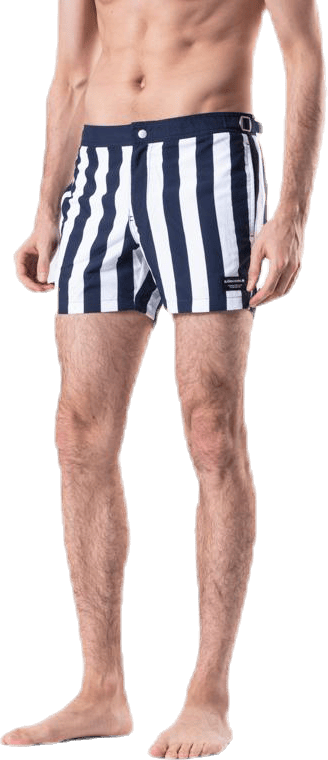 Saint Swim Shorts Blue/White - Bild 2