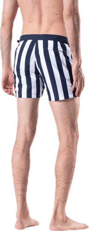 Saint Swim Shorts Blue/White - Bild 4