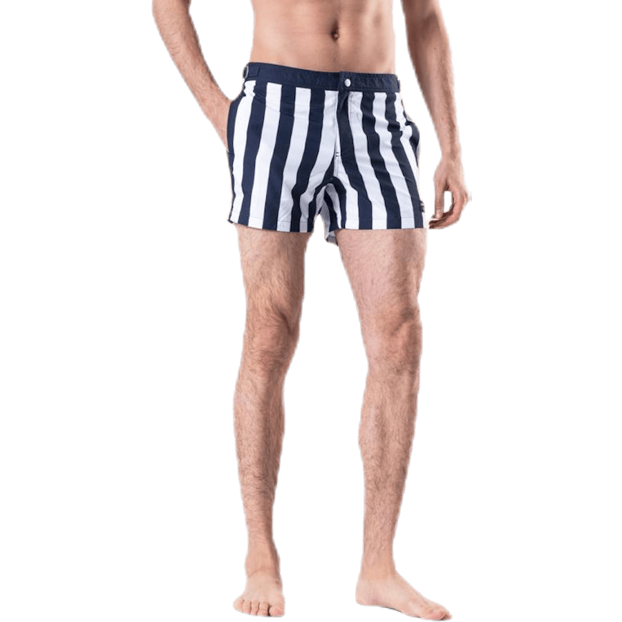 Saint Swim Shorts Blue/White - Bild 5