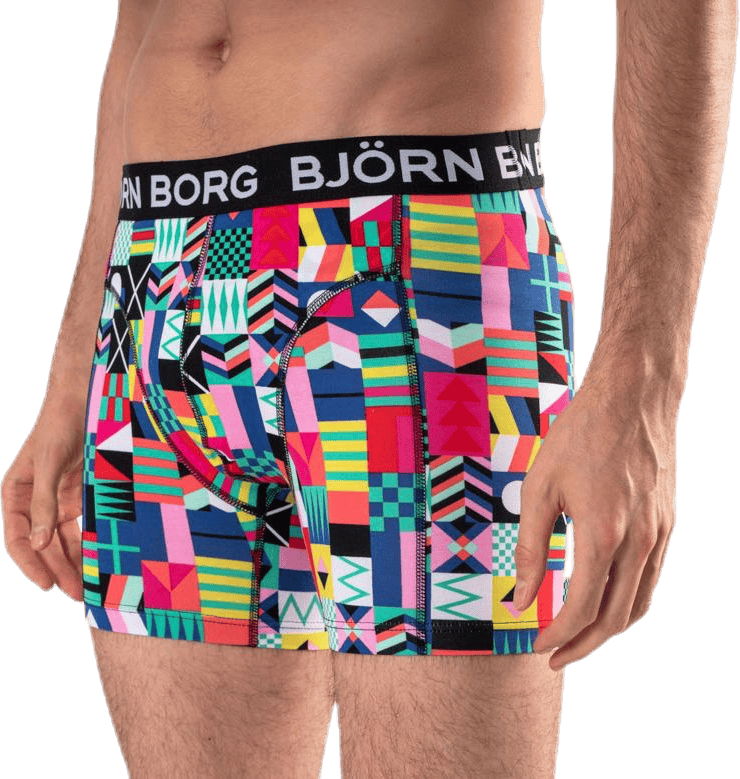 Sammy Geo Flag Shorts 3-pack Green/Black - Bild 7