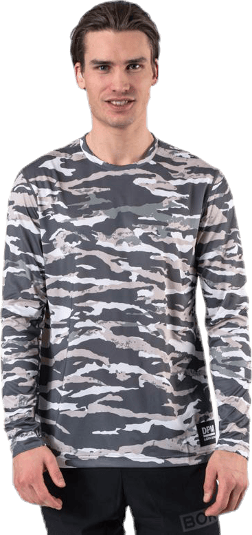 Axton LS Tee Green/Grey