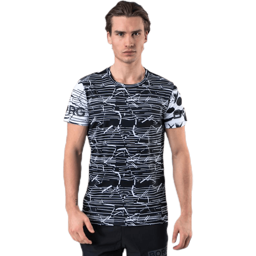 Liam Hodges Tee Black/Grey