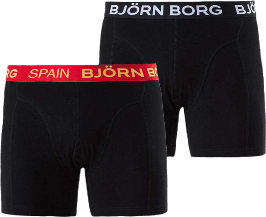 Shorts Sammy Spain 2-pack Black